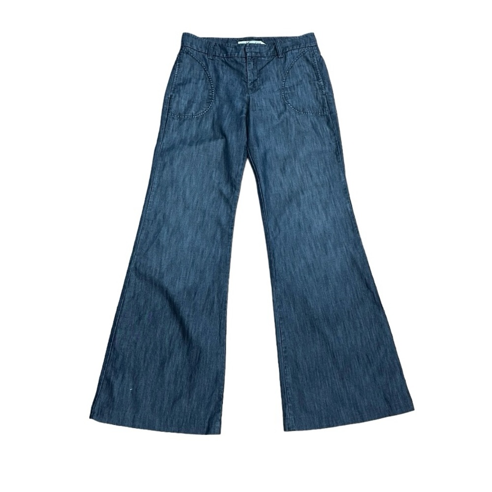 Wide Leg Anthropologie Level 99 Flare Trouser Jeans